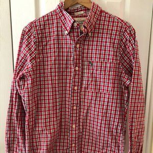 Abercrombie & Fitch Men plaid shirt